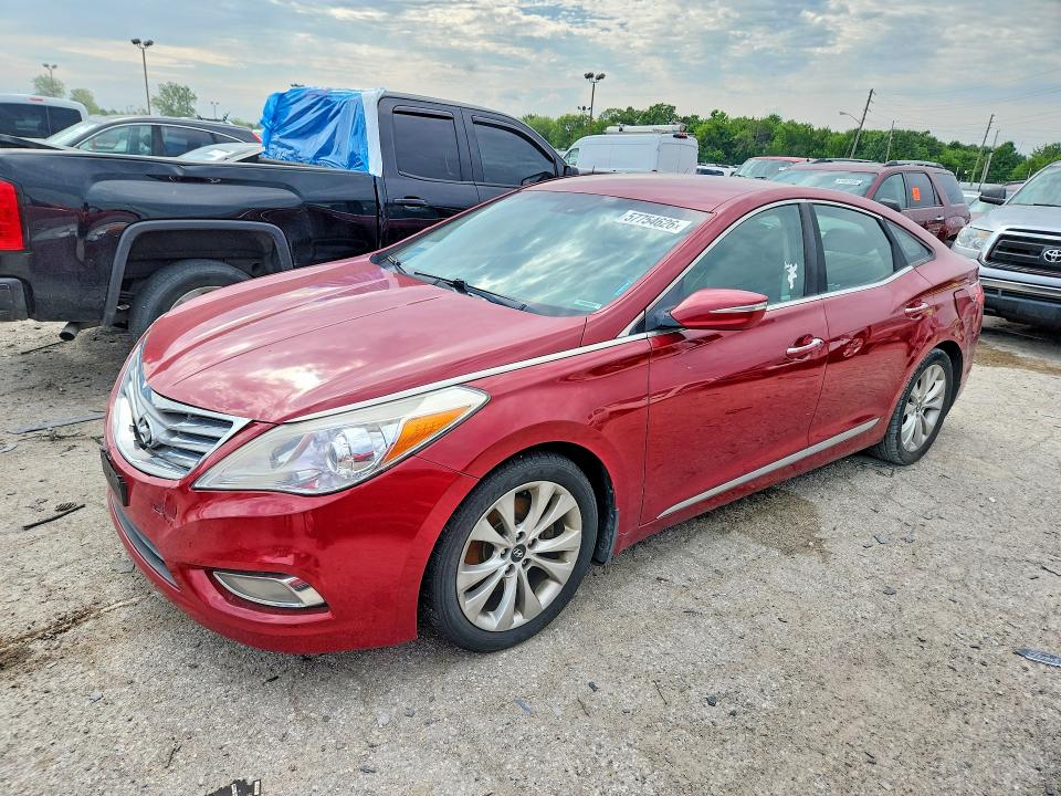 HYUNDAI AZERA 2014 with VIN KMHFG4JG8EA368299 - Photo from auction