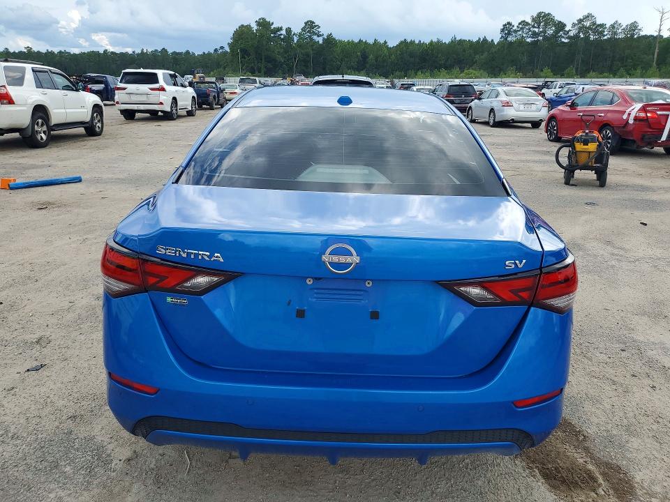 Photo 6 from auction – 2024 NISSAN SENTRA with VIN 3N1AB8CV3RY209985