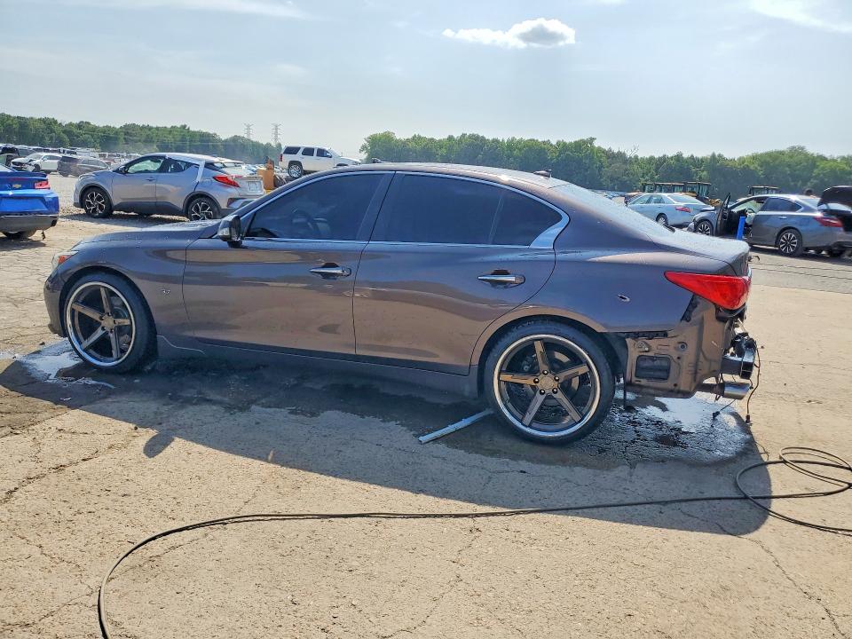 Photo 2 from auction – 2014 INFINITI Q50 with VIN JN1BV7AR5EM686622