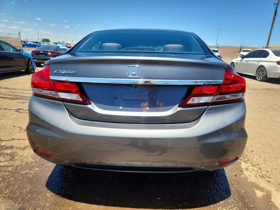 Фото 6 с аукциона – 2013 HONDA CIVIC с VIN 19XFB2F53DE259968