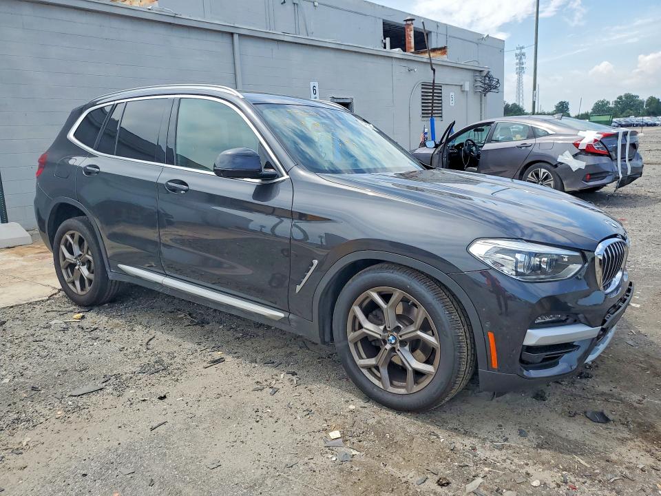 Photo 4 from auction – 2021 BMW X3 with VIN 5UXTY5C05M9E19916