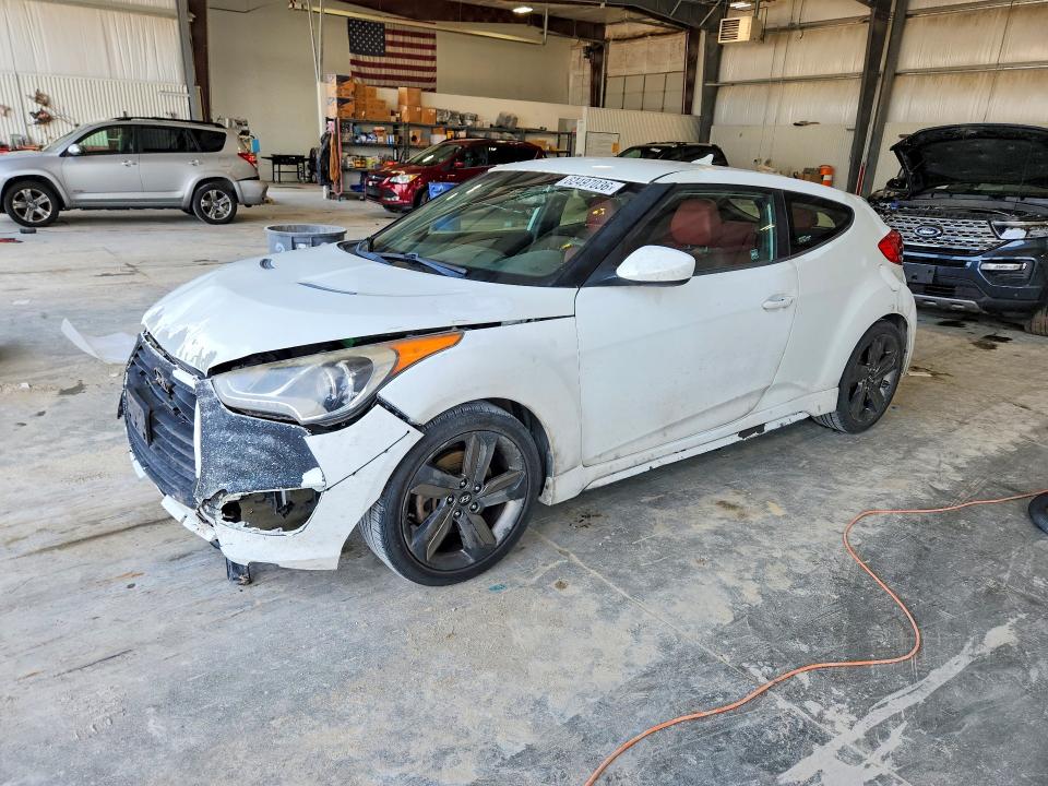 HYUNDAI VELOSTER 2014 with VIN KMHTC6AE1EU209079 - Photo from auction