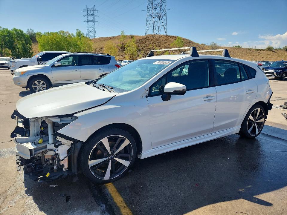 SUBARU IMPREZA 2019 with VIN 4S3GTAJ62K3706841 - Photo from auction