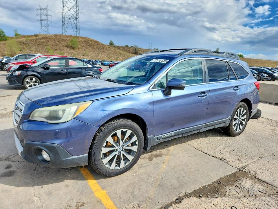 SUBARU OUTBACK 2015 with VIN 4S4BSBLC8F3257317 - Photo from auction