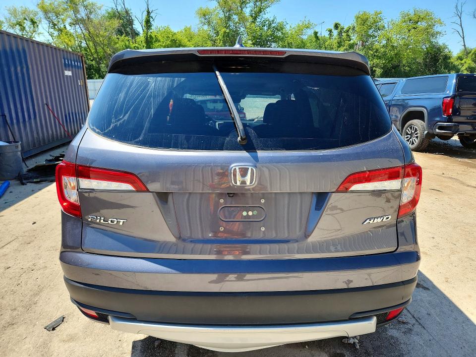 Photo 6 from auction – 2021 HONDA PILOT with VIN 5FNYF6H58MB096374