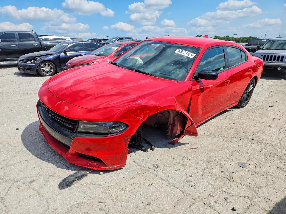 DODGE CHARGER 2019 with VIN 2C3CDXJG1KH743405 - Photo from auction