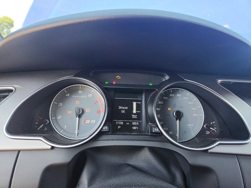 Photo 9 from auction – 2015 AUDI S5 with VIN WAUCGAFH7FN004650