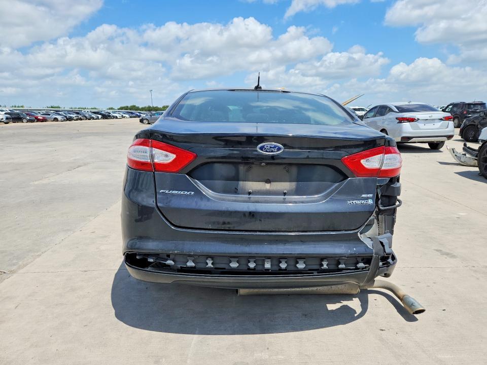 Photo 6 from auction – 2016 FORD FUSION with VIN 3FA6P0LU8GR346219