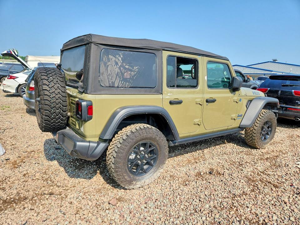 Фото 3 с аукциона – 2025 JEEP WRANGLER с VIN 1C4RJXN66SW536736