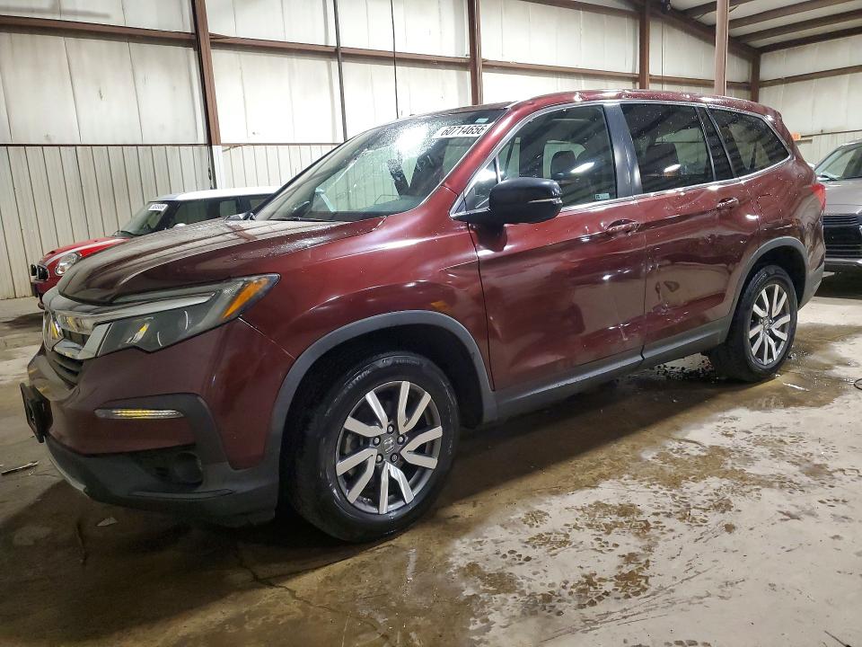 Photo 1 from auction – 2019 HONDA PILOT with VIN 5FNYF6H57KB046109