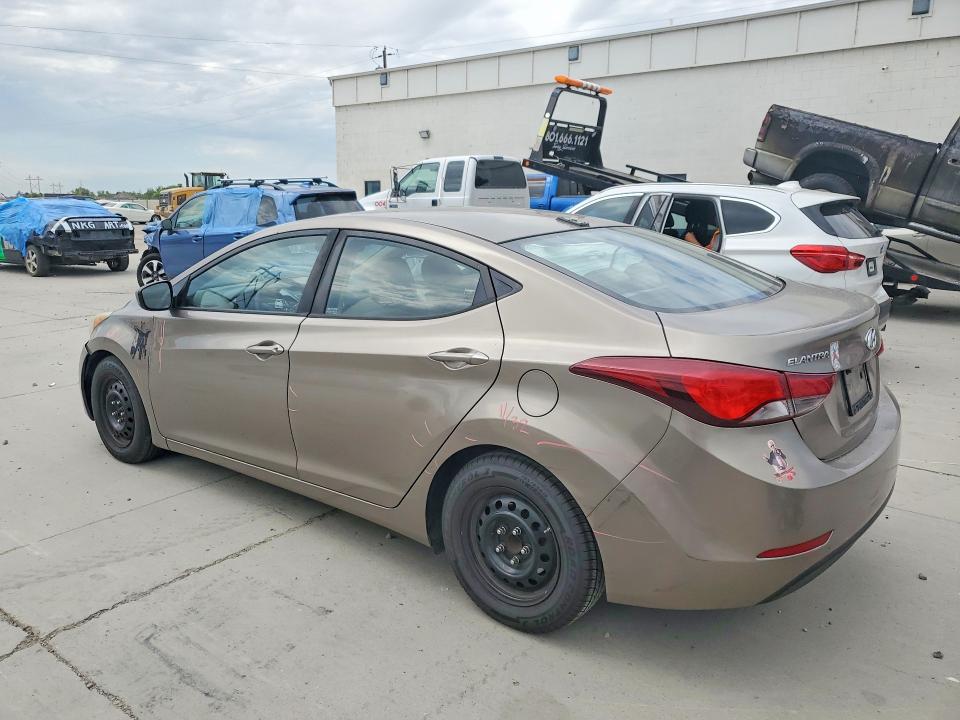 Photo 2 from auction – 2016 HYUNDAI ELANTRA with VIN 5NPDH4AE3GH688309