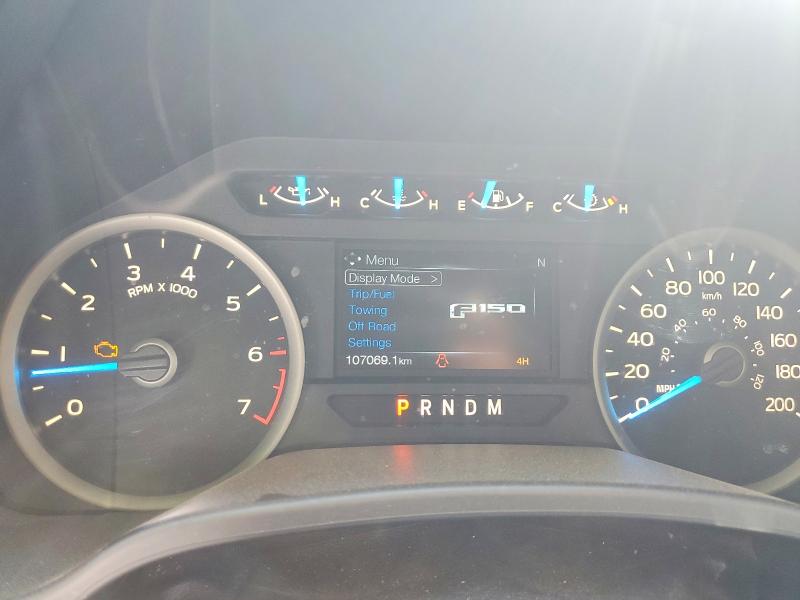 Photo 9 from auction – 2017 FORD F150 with VIN 1FTEW1EG1HFC62425