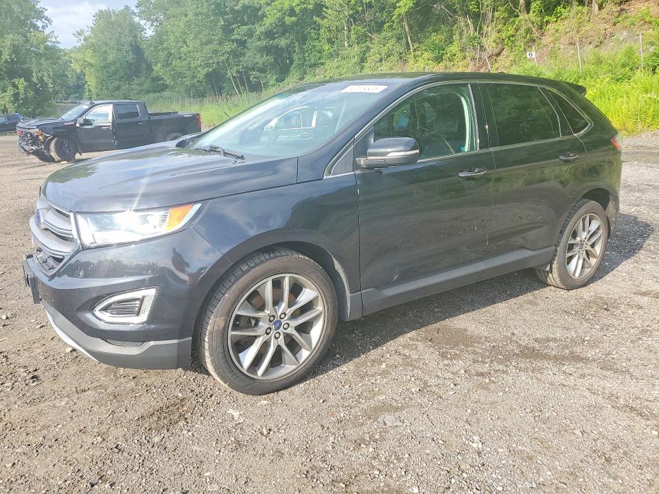 FORD EDGE 2015 with VIN 2FMTK4K91FBB49658 - Photo from auction