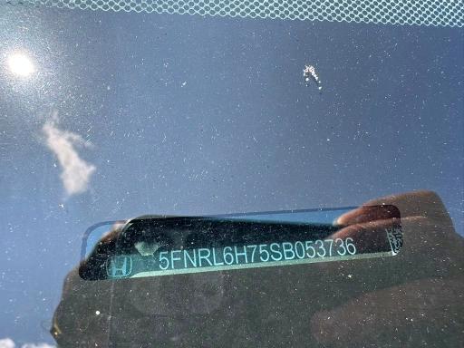 Photo 10 from auction – 2025 HONDA ODYSSEY with VIN 5FNRL6H75SB053736