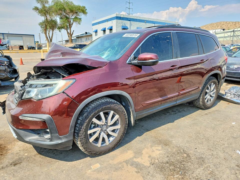 HONDA PILOT 2019 with VIN 5FNYF6H4XKB036584 - Photo from auction
