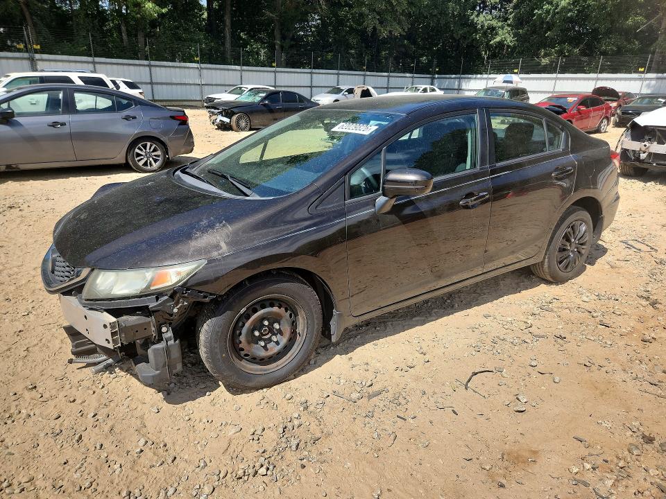 HONDA CIVIC 2014 with VIN 2HGFB2F56EH526995 - Photo from auction