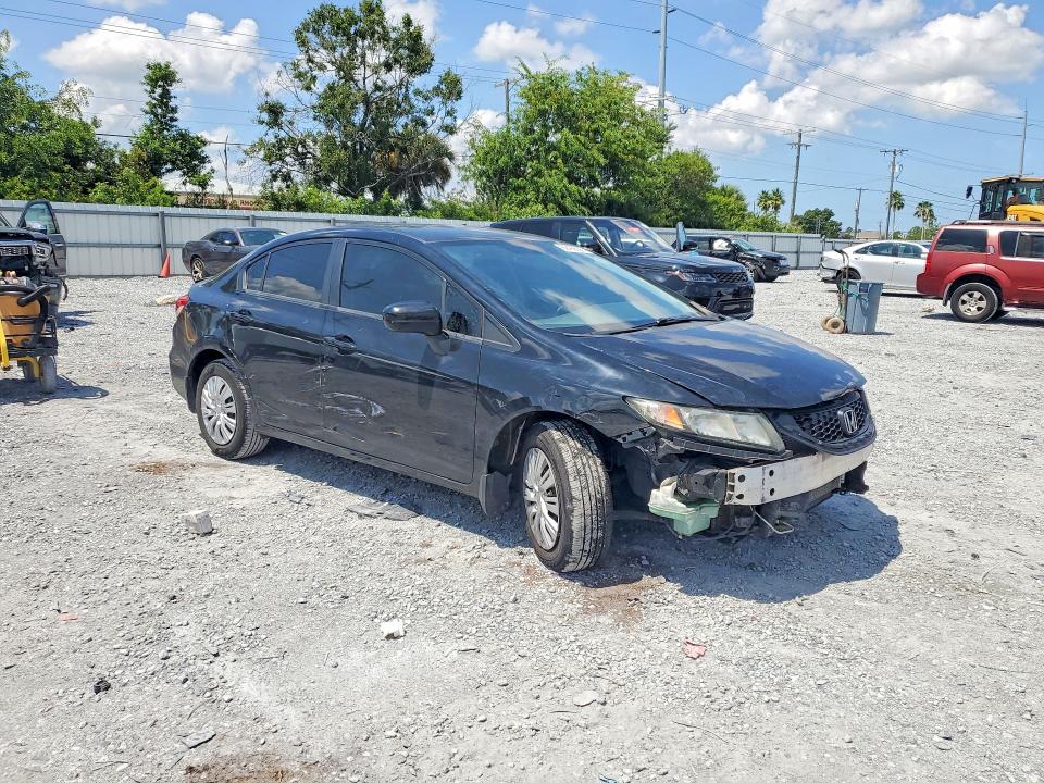 Photo 4 from auction – 2014 HONDA CIVIC with VIN 2HGFB2F58EH538372