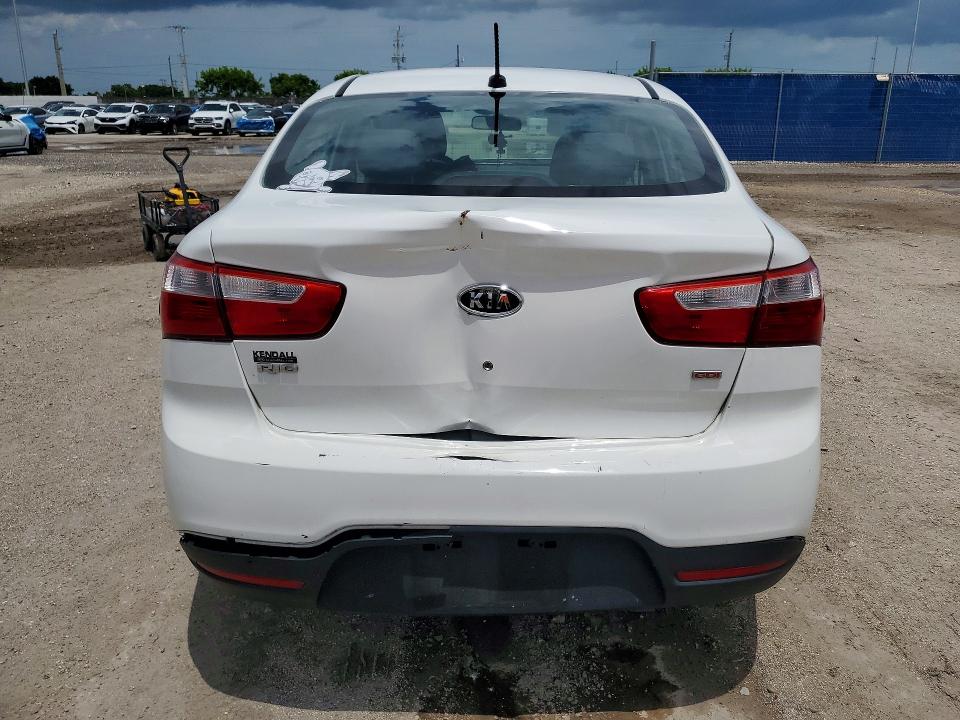Photo 6 from auction – 2013 KIA RIO with VIN KNADM4A34D6098603