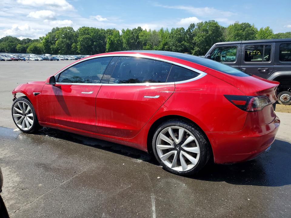 Photo 2 from auction – 2018 TESLA MODEL 3 with VIN 5YJ3E1EB7JF097358