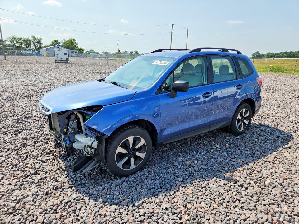 SUBARU FORESTER 2018 with VIN JF2SJABC4JH406970 - Photo from auction