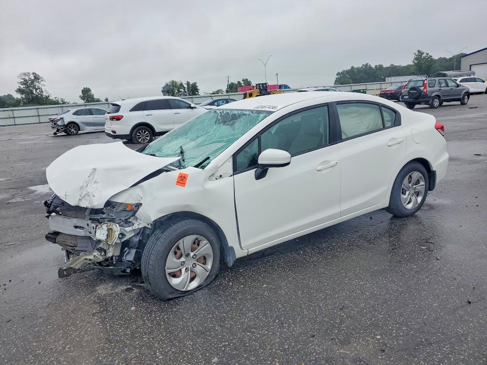 HONDA CIVIC 2014 with VIN 2HGFB2F55EH507452 - Photo from auction