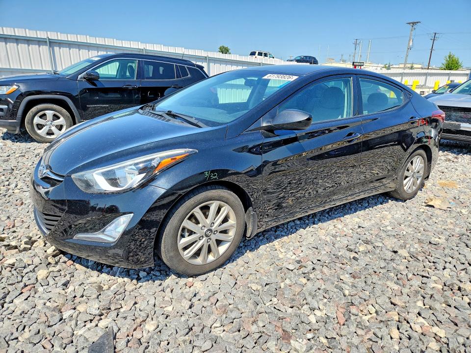 HYUNDAI ELANTRA 2016 with VIN 5NPDH4AE7GH693769 - Photo from auction