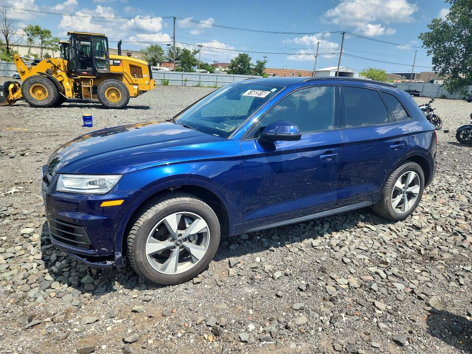 AUDI Q5 2020 with VIN WA1ANAFY2L2114013 - Photo from auction