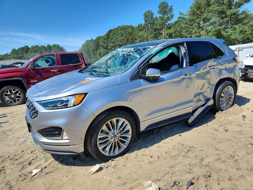 FORD EDGE 2022 with VIN 2FMPK4K9XNBA19409 - Photo from auction