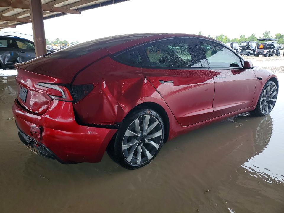 Photo 3 from auction – 2025 TESLA MODEL 3 with VIN 5YJ3E1EA3SF076614