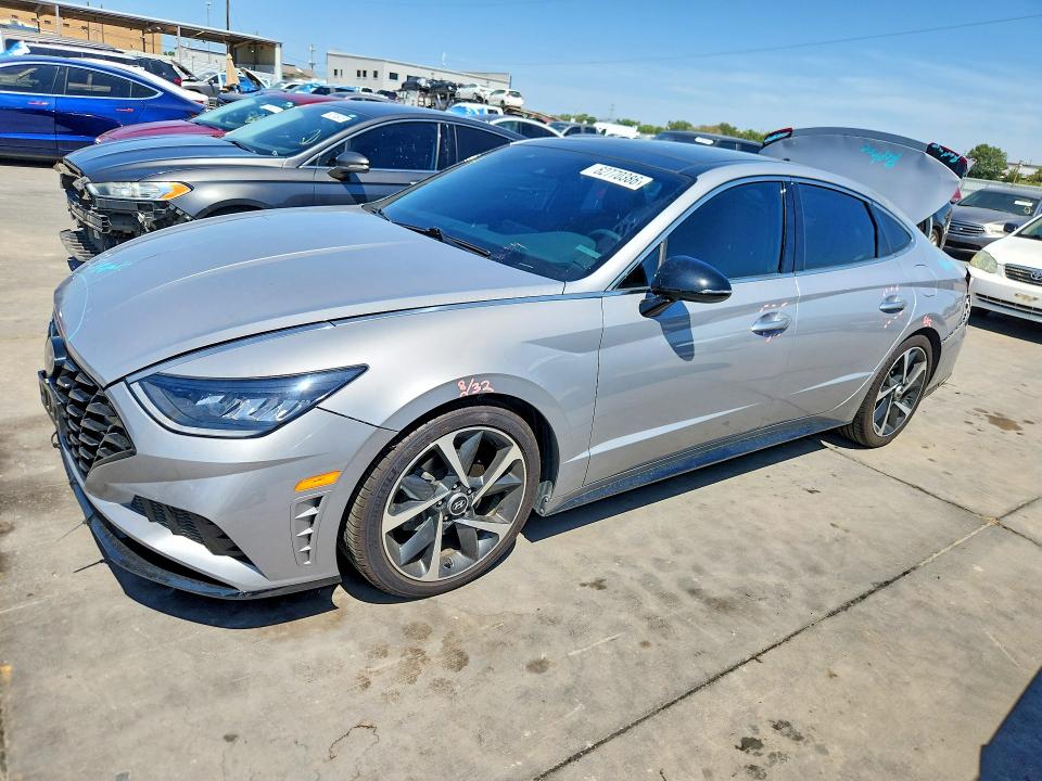 HYUNDAI SONATA 2023 с VIN KMHL44J27PA272649 - Снимка от търг