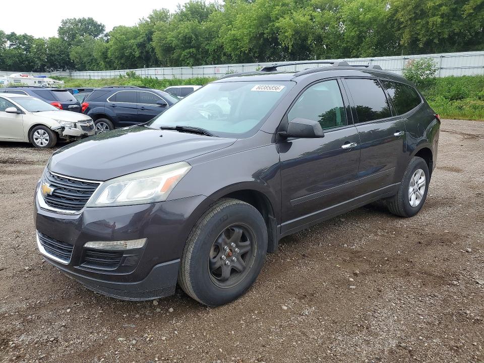 CHEVROLET TRAVERSE 2014 with VIN 1GNKRFKD5EJ104591 - Photo from auction