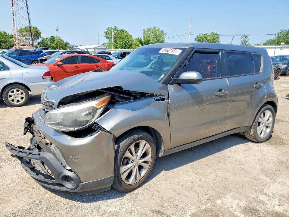 KIA SOUL 2015 with VIN KNDJP3A56F7170973 - Photo from auction