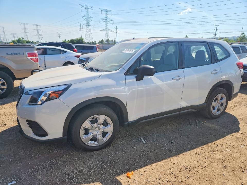 SUBARU FORESTER 2023 with VIN JF2SKAAC8PH437081 - Photo from auction