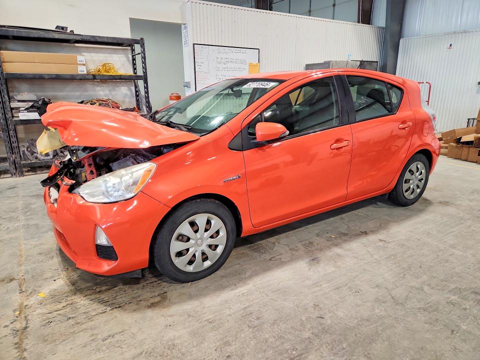 TOYOTA PRIUS C 2012 with VIN JTDKDTB31C1009682 - Photo from auction
