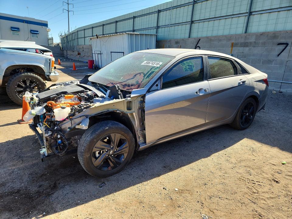 HYUNDAI ELANTRA 2023 with VIN KMHLM4AJ2PU037873 - Photo from auction