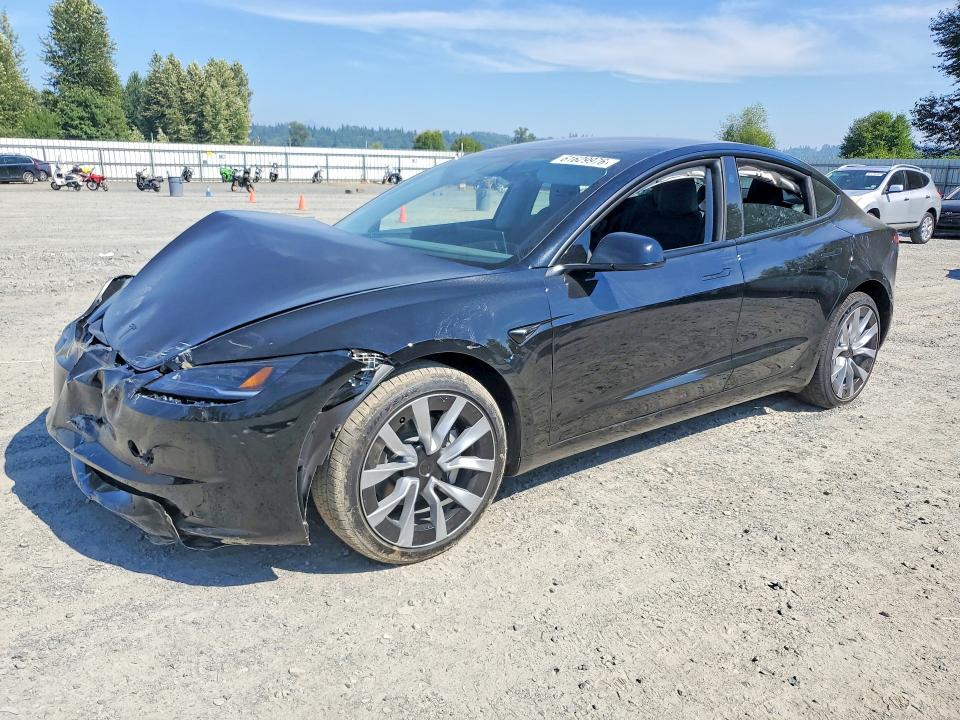 TESLA MODEL 3 2026 with VIN 5YJ3E1EA7TF202006 - Photo from auction