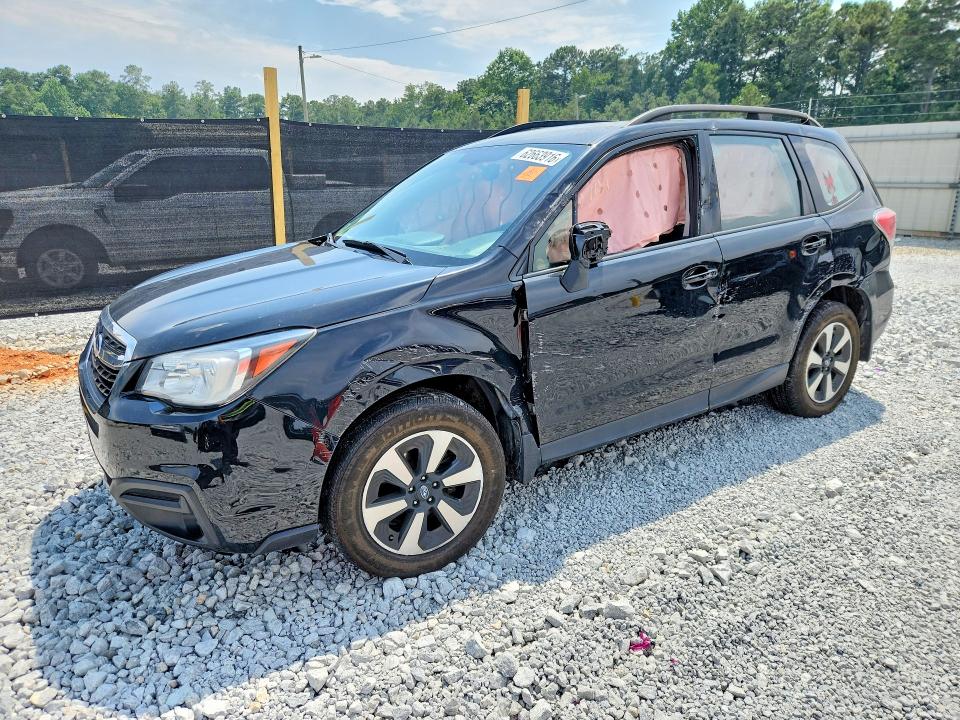 SUBARU FORESTER 2018 with VIN JF2SJABC1JH403850 - Photo from auction