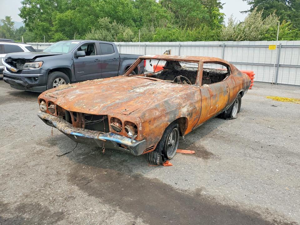 CHEVROLET CHEVELLE 1970 with VIN 136370B149043 - Photo from auction