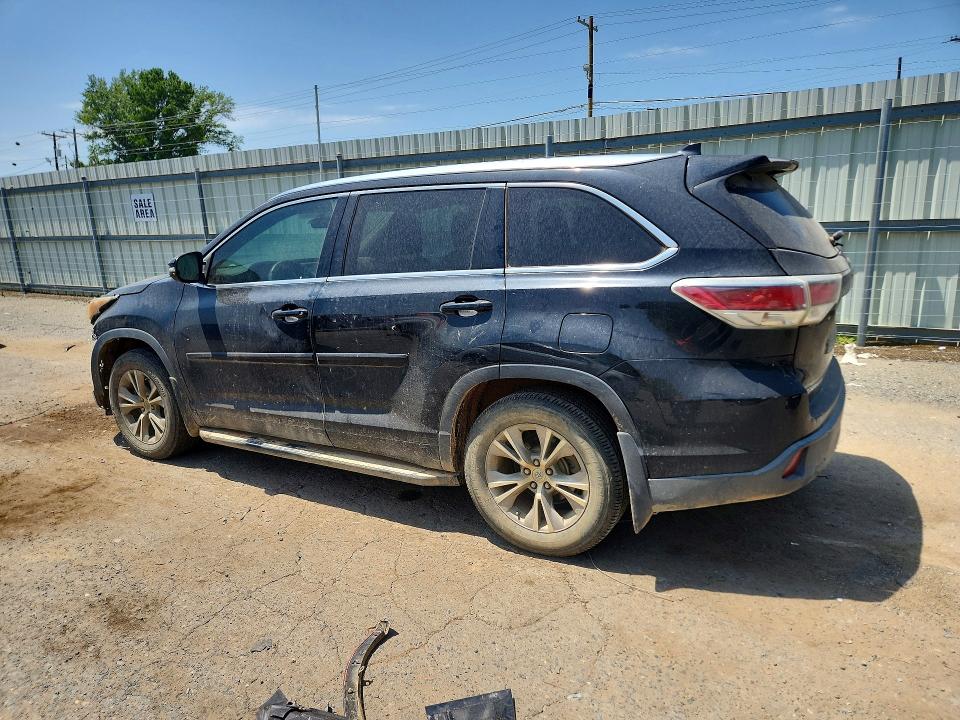 Photo 2 from auction – 2015 TOYOTA HIGHLANDER with VIN 5TDKKRFH0FS089658