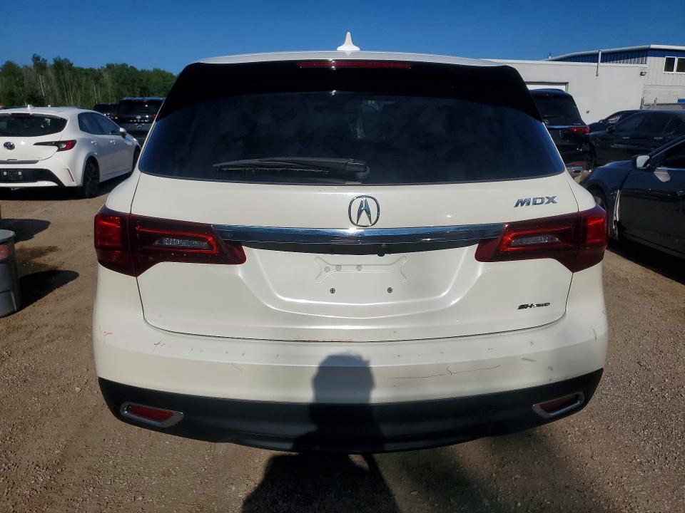 Photo 6 from auction – 2014 ACURA MDX with VIN 5FRYD4H6XEB507549