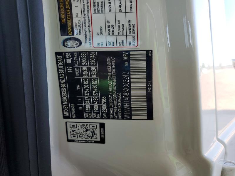 Photo 14 from auction – 2025 MERCEDES-BENZ G with VIN W1NWH1AB8SX062242