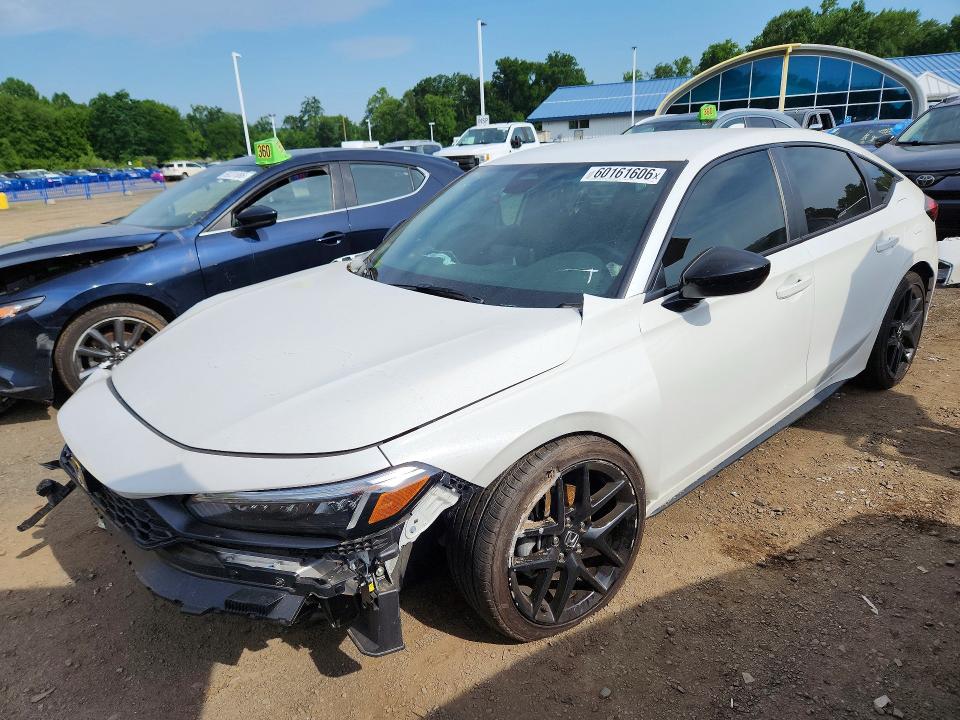 HONDA CIVIC 2025 with VIN 19XFL2H87SE022045 - Photo from auction