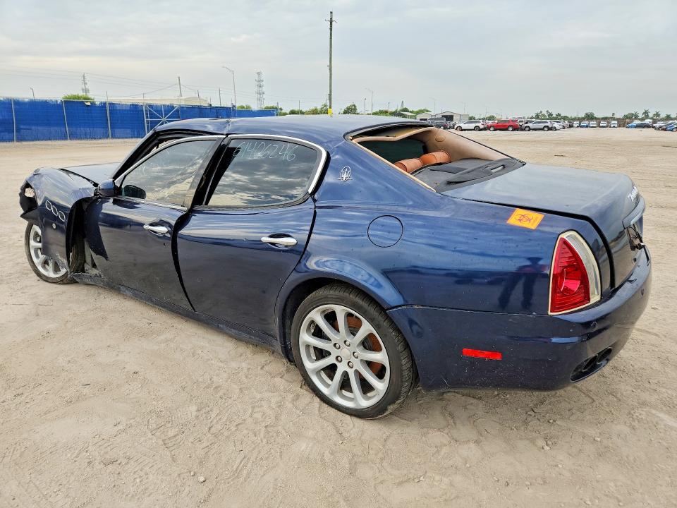 Photo 2 from auction – 2008 MASERATI QUATTROPORTE with VIN ZAMFE39A980033515
