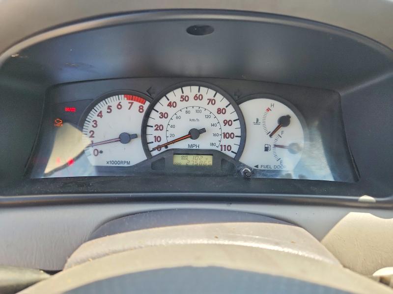 Photo 9 from auction – 2003 TOYOTA COROLLA with VIN JTDBR32E332009860