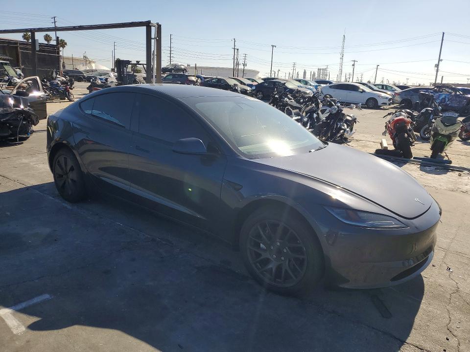 Photo 4 from auction – 2024 TESLA MODEL 3 with VIN 5YJ3E1EA9RF743096