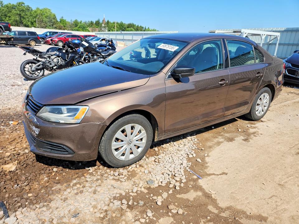 Photo 1 from auction – 2014 VOLKSWAGEN JETTA with VIN 3VW2K7AJ4EM308714