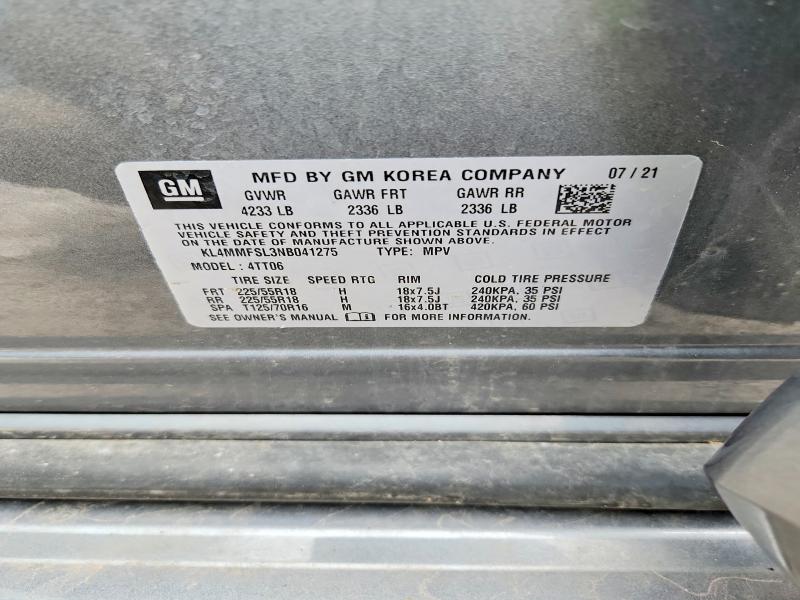 Photo 14 from auction – 2022 BUICK ENCORE GX with VIN KL4MMFSL3NB041275
