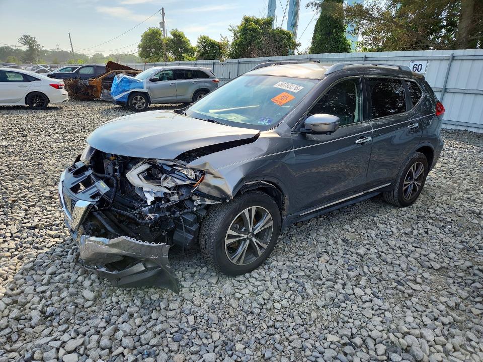 Photo 1 from auction – 2017 NISSAN ROGUE with VIN JN8AT2MV0HW280335