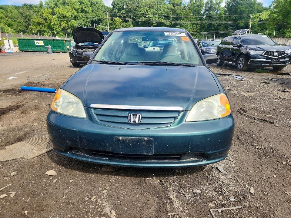 Photo 5 from auction – 2002 HONDA CIVIC with VIN 2HGES16142H552218