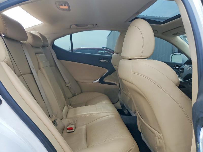 Photo 10 from auction – 2008 LEXUS IS with VIN JTHCK262485023449